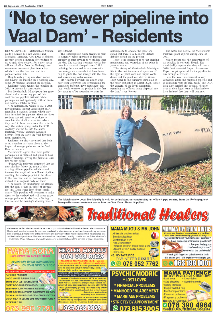 STER SOUTH 20 September – 23 September 2022 page 23