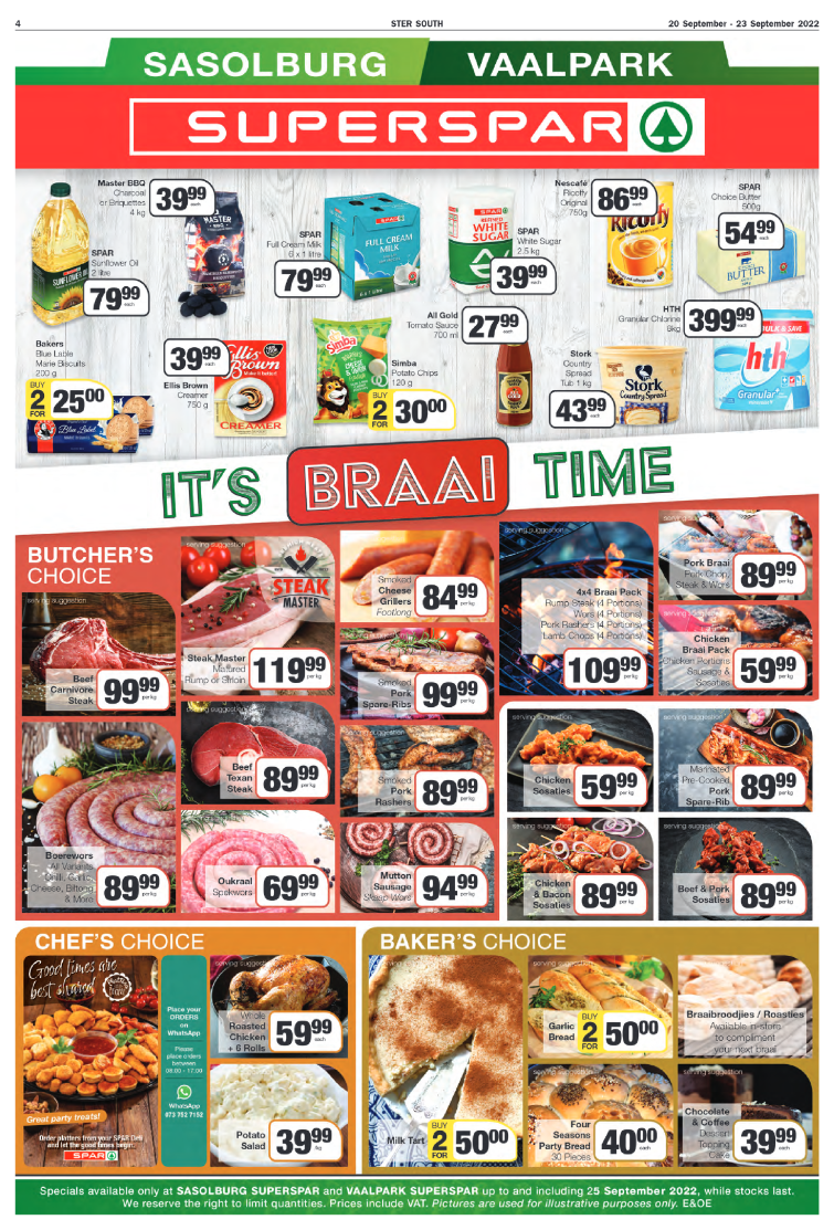 STER SOUTH 20 September – 23 September 2022 page 4