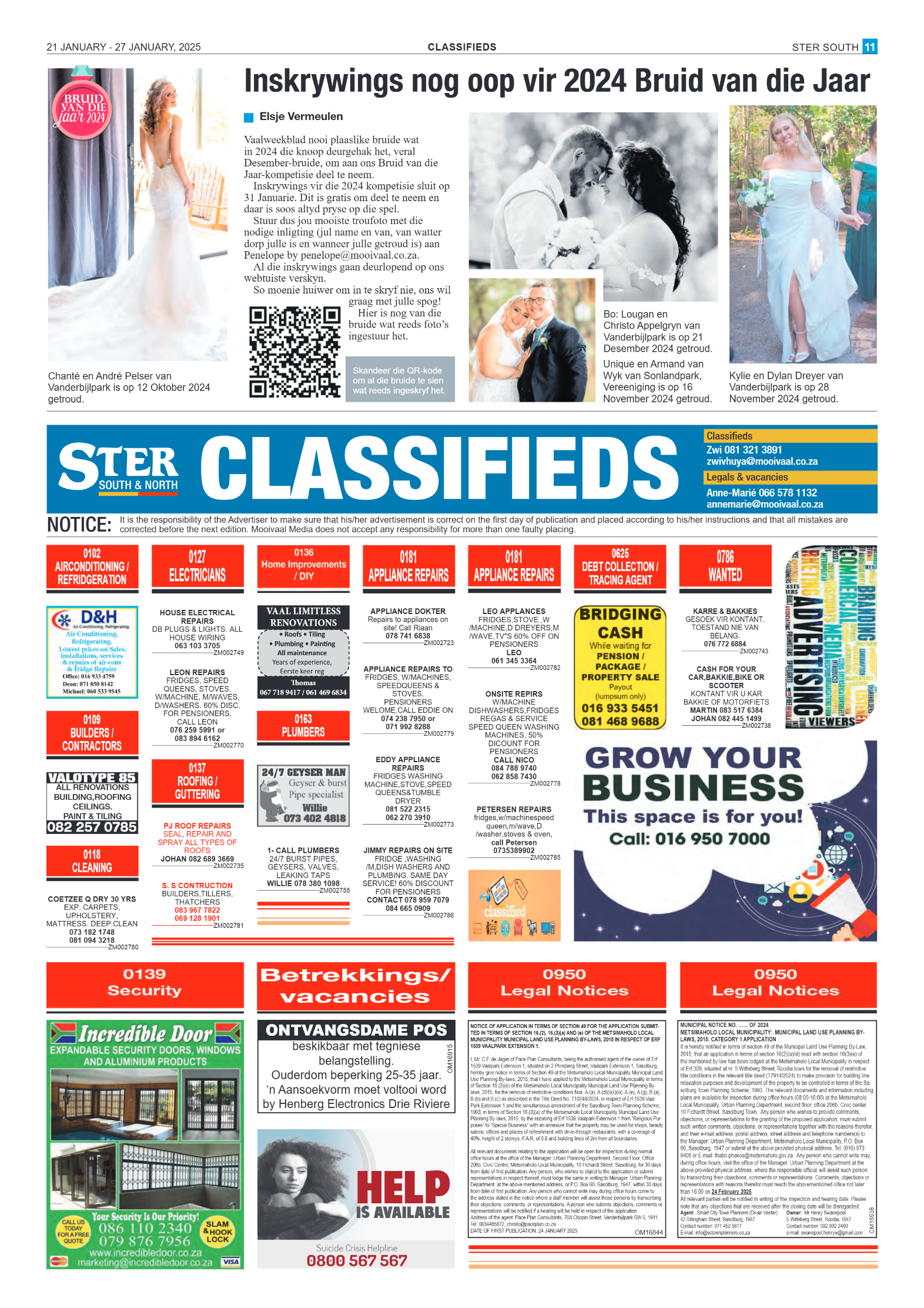 STER SOUTH 21 JANUARY – 27 JANUARY, 2025 page 11
