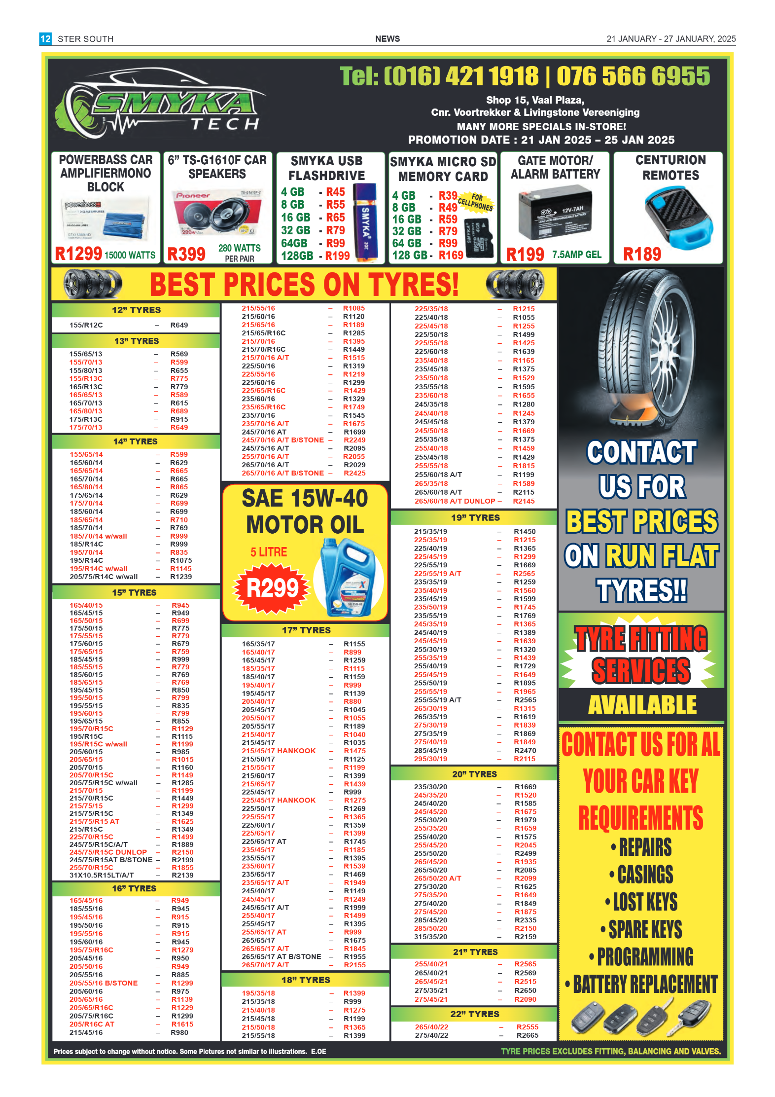 STER SOUTH 21 JANUARY – 27 JANUARY, 2025 page 12