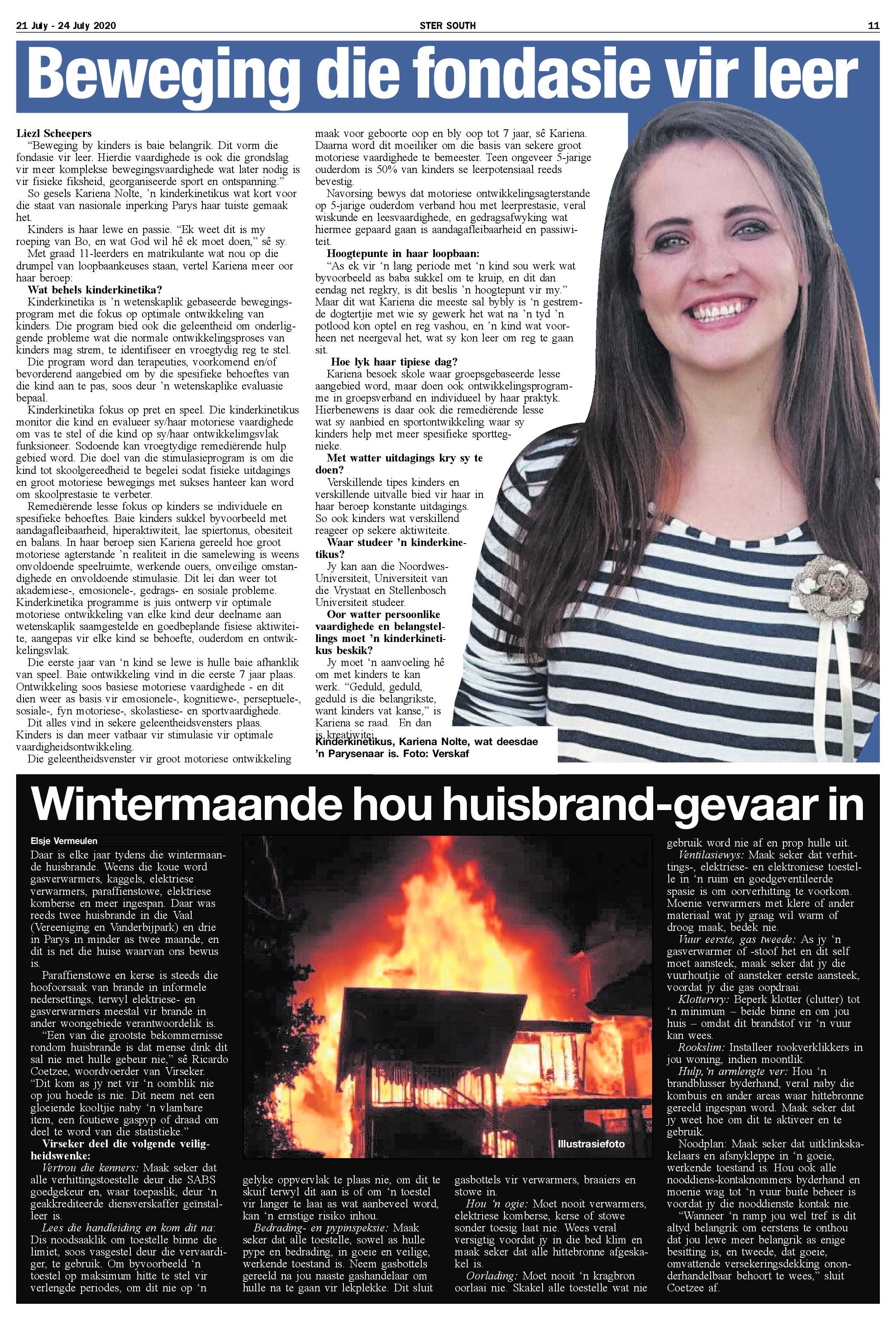 SOUTH STER 21 JULY – 24 JULY 2020 page 11