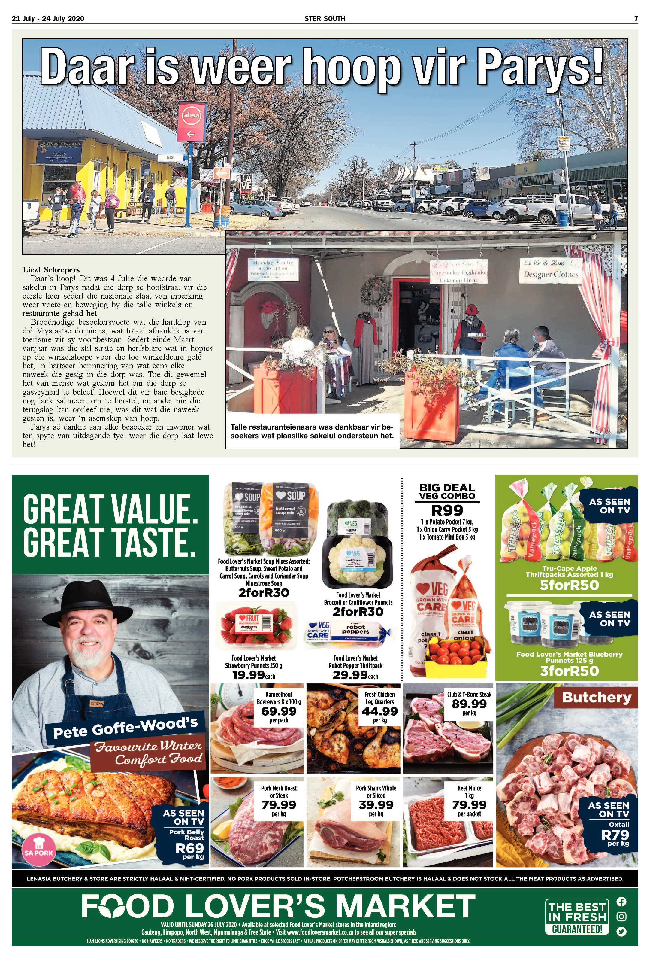 SOUTH STER 21 JULY – 24 JULY 2020 page 7