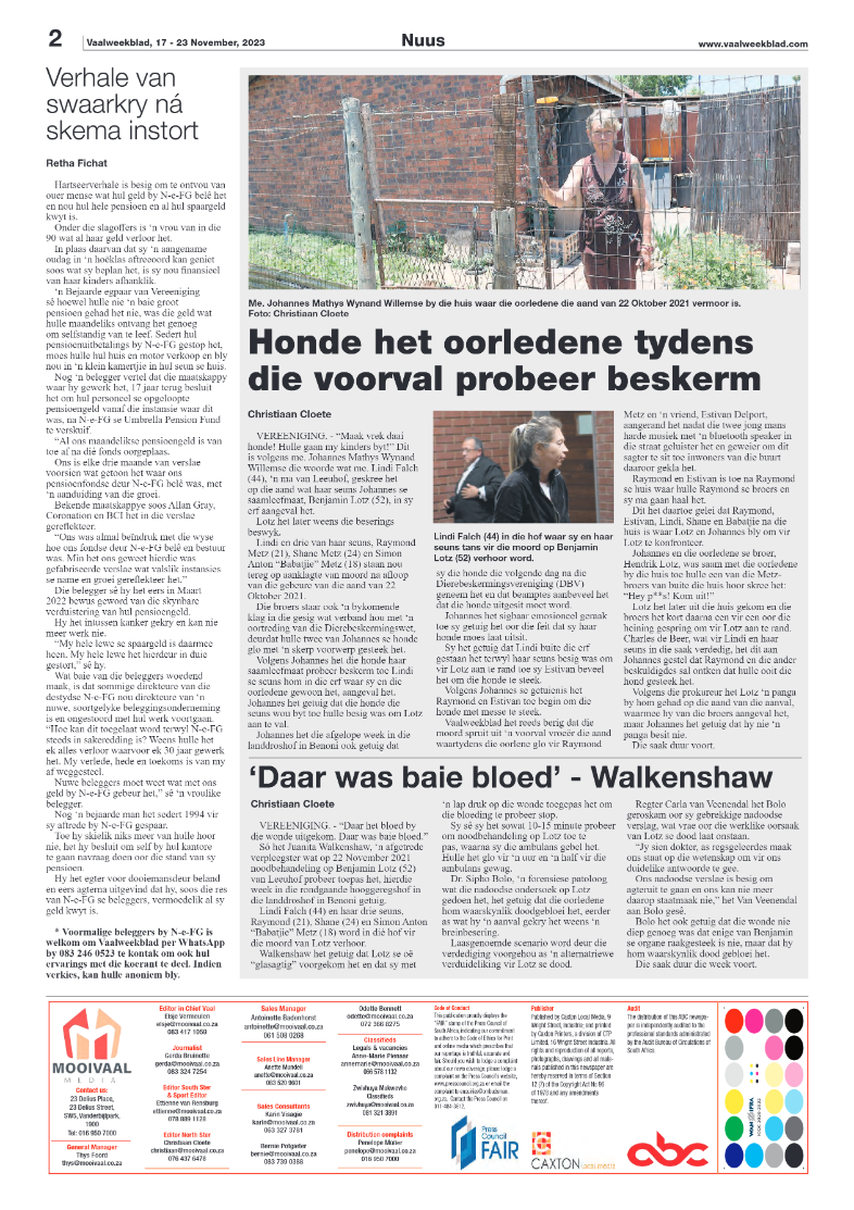 STER SOUTH 21 November – 27 November, 2023 page 2