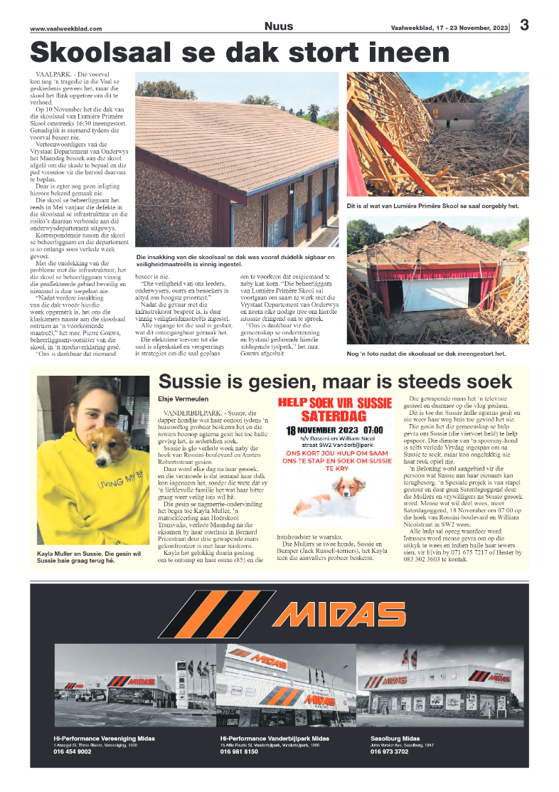 STER SOUTH 21 November – 27 November, 2023 page 3