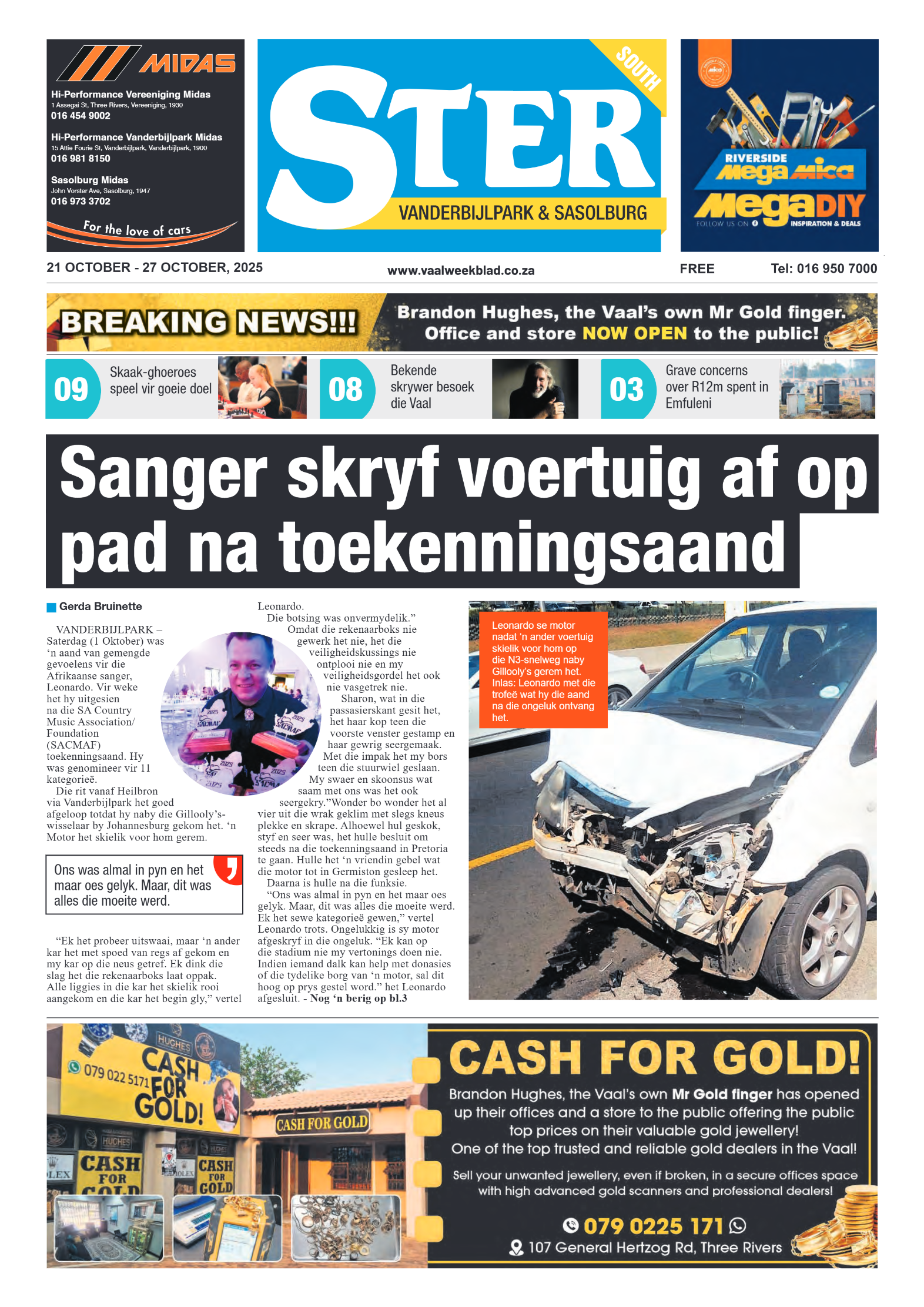 STER SOUTH 21 OCTOBER – 27 OCTOBER, 2025 page 1