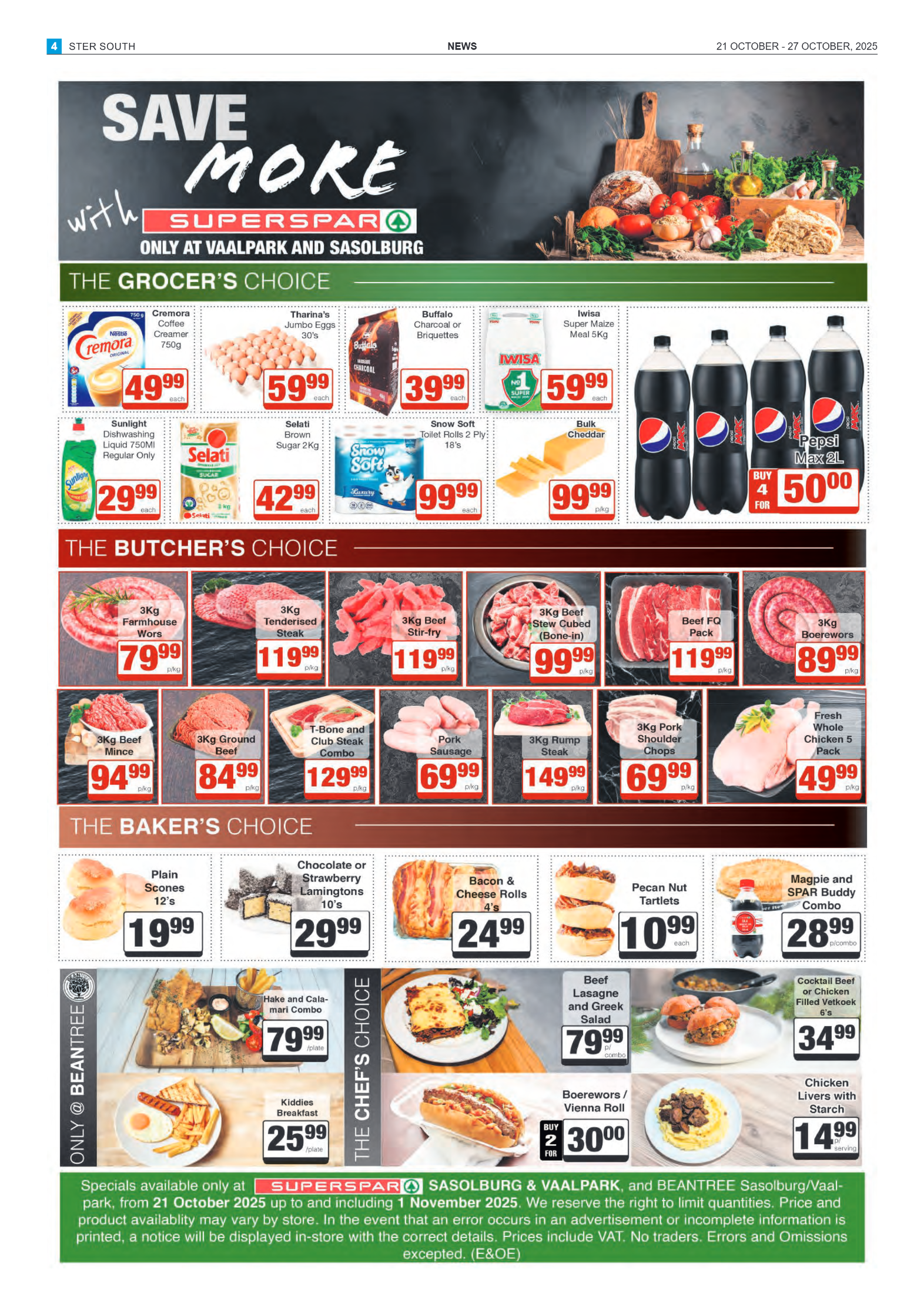STER SOUTH 21 OCTOBER – 27 OCTOBER, 2025 page 4