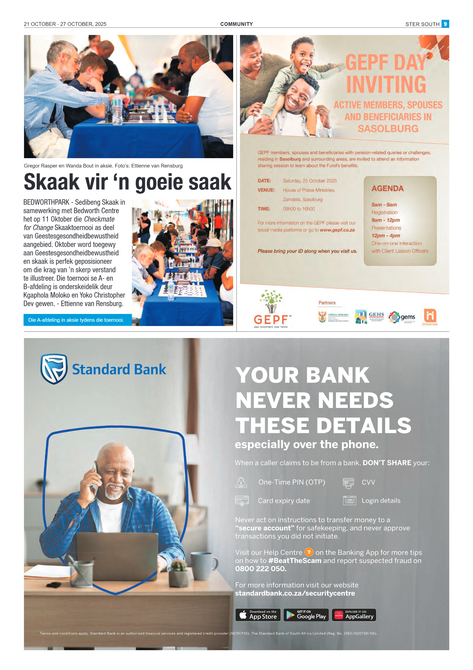 STER SOUTH 21 OCTOBER – 27 OCTOBER, 2025 page 9