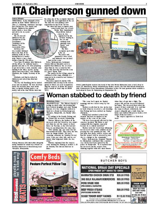 STER SOUTH 21 September – 24 September 2021 page 3