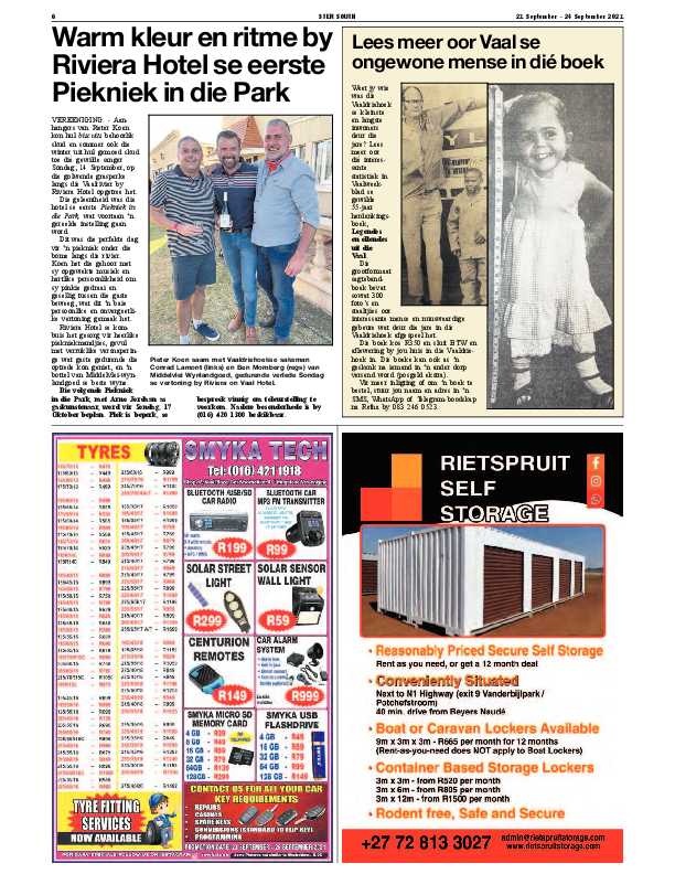 STER SOUTH 21 September – 24 September 2021 page 6
