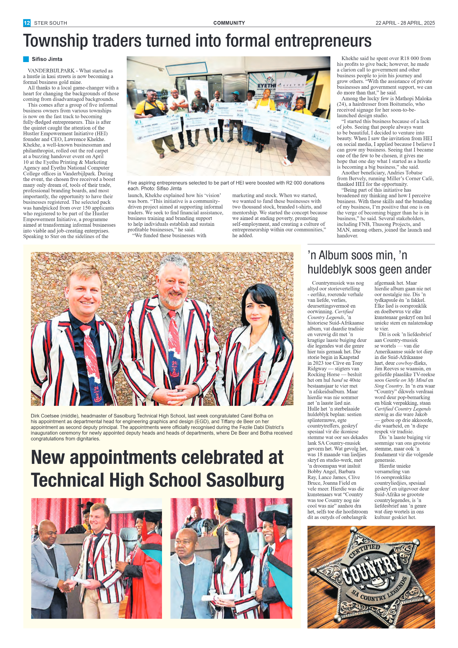 STER SOUTH 22 APRIL – 28 APRIL, 2025 page 12