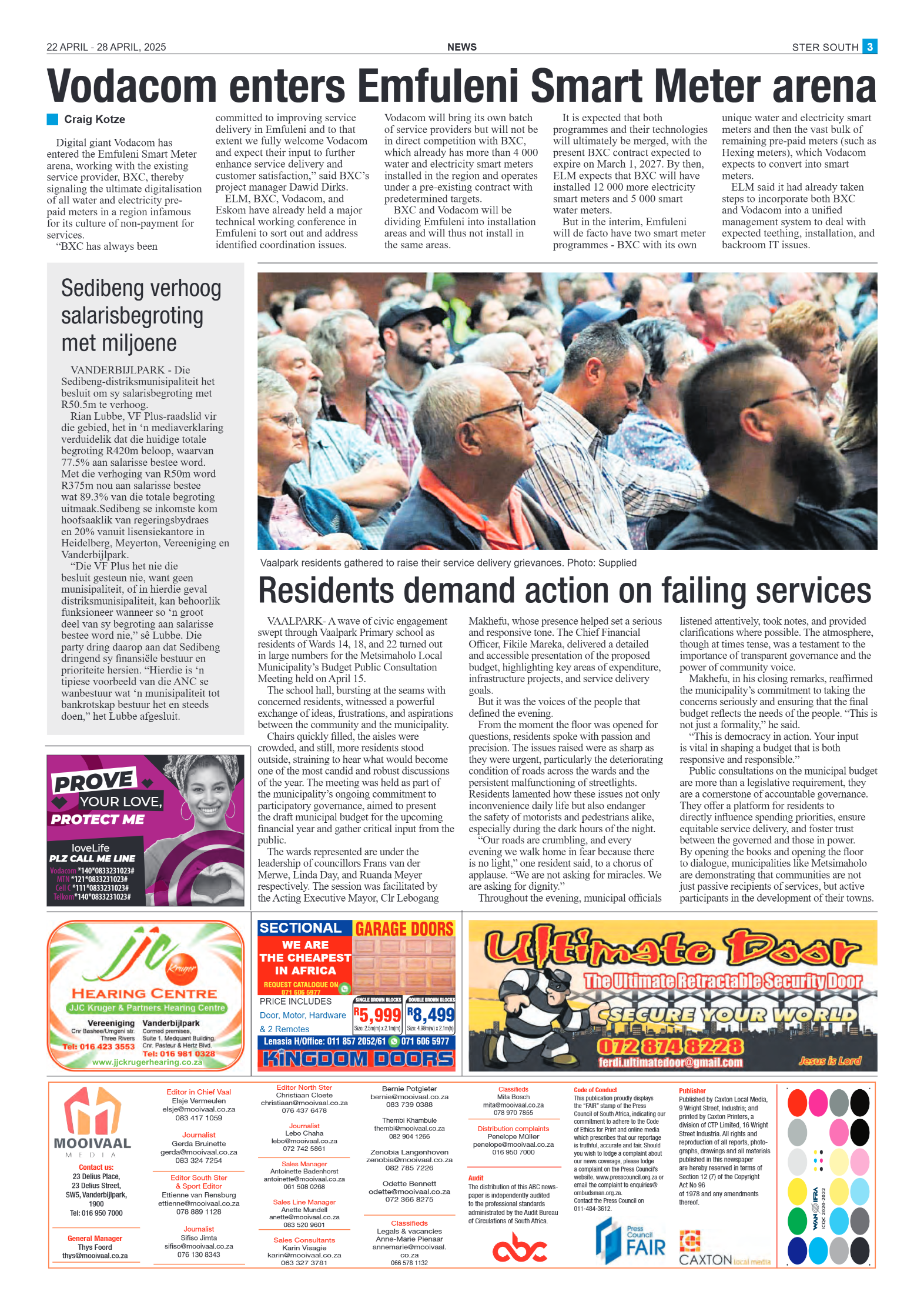 STER SOUTH 22 APRIL – 28 APRIL, 2025 page 3