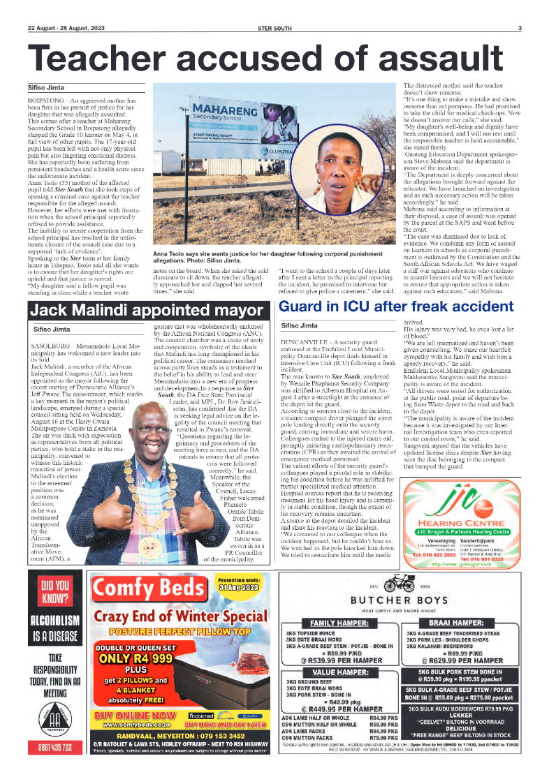 STER SOUTH 22 August – 28 August, 2023 page 3