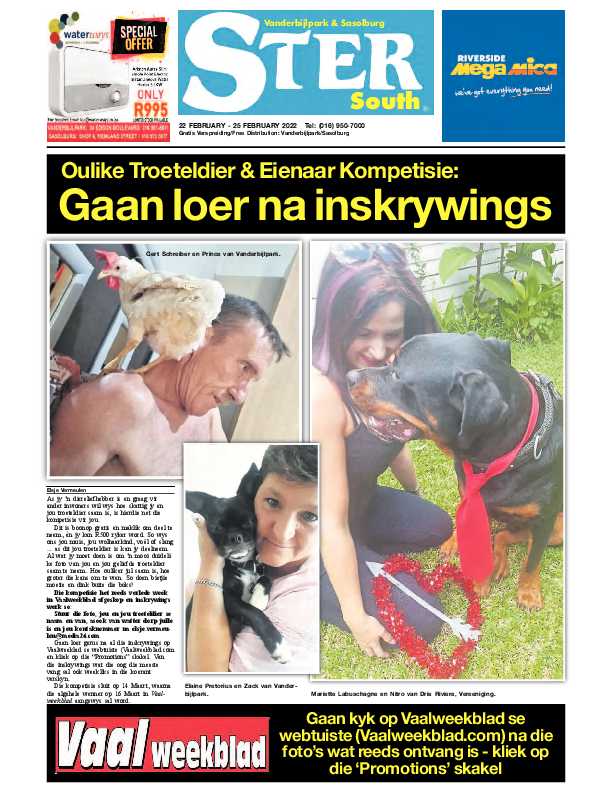 STER SOUTH 22 February – 25 February 2022 page 1