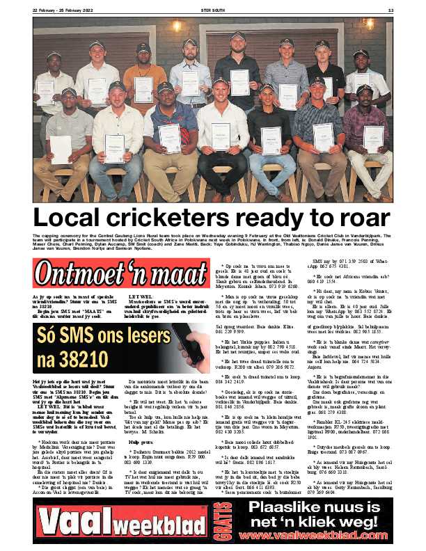 STER SOUTH 22 February – 25 February 2022 page 13