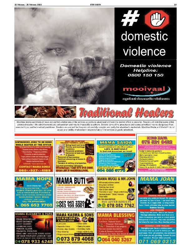 STER SOUTH 22 February – 25 February 2022 page 19