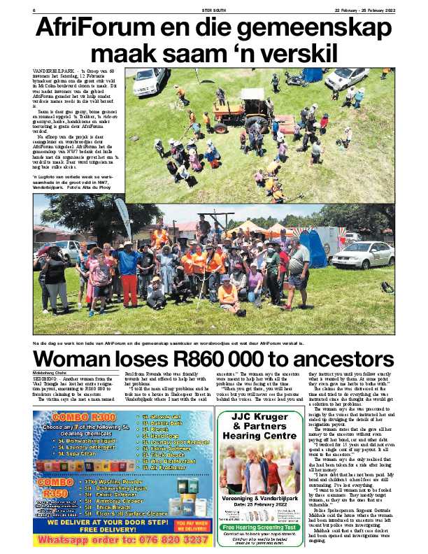 STER SOUTH 22 February – 25 February 2022 page 6