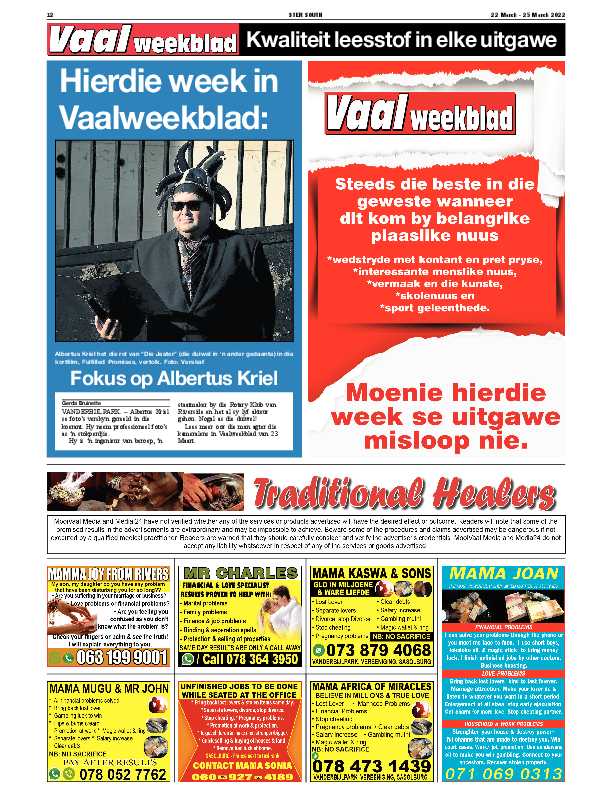 STER SOUTH 22 March – 25 March 2022 page 16