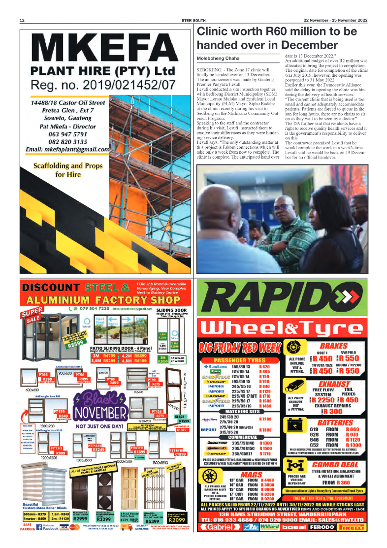 STER SOUTH 22 November – 25 November 2022 page 12