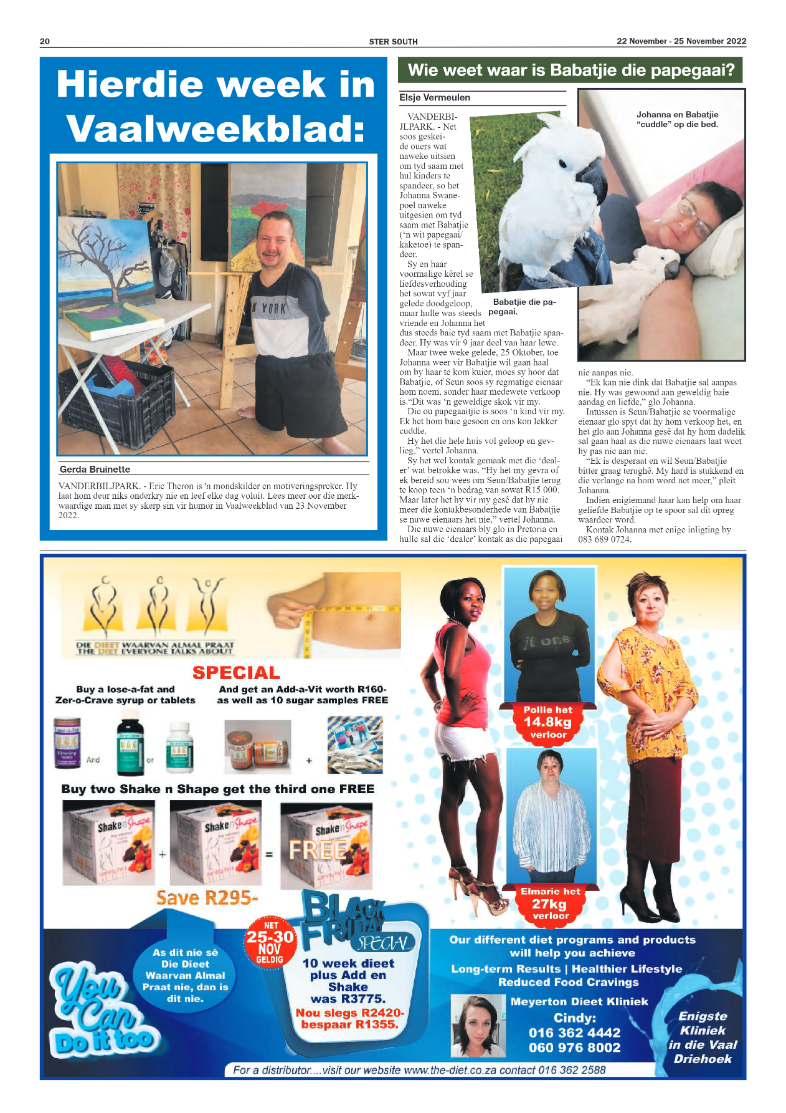 STER SOUTH 22 November – 25 November 2022 page 20