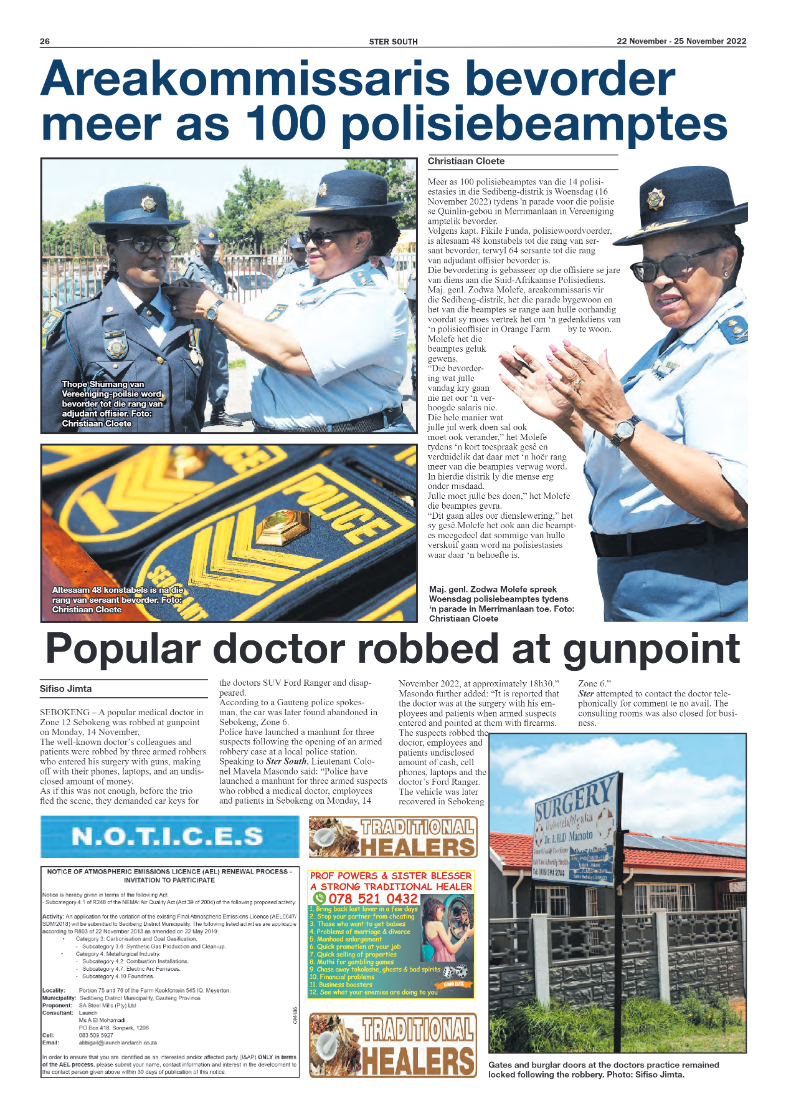 STER SOUTH 22 November – 25 November 2022 page 22
