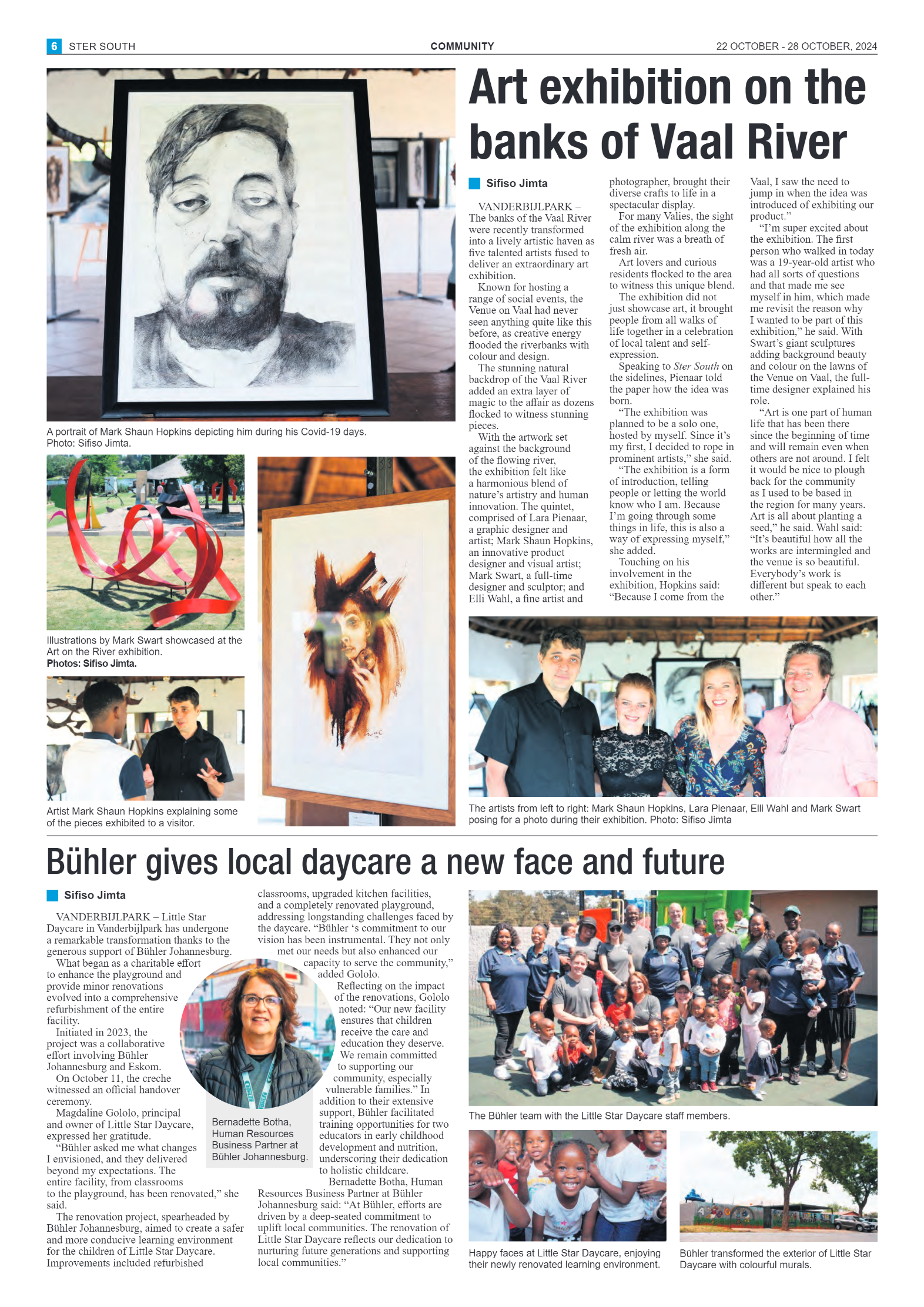 STER SOUTH 22 OCTOBER – 28 OCTOBER, 2024 page 6