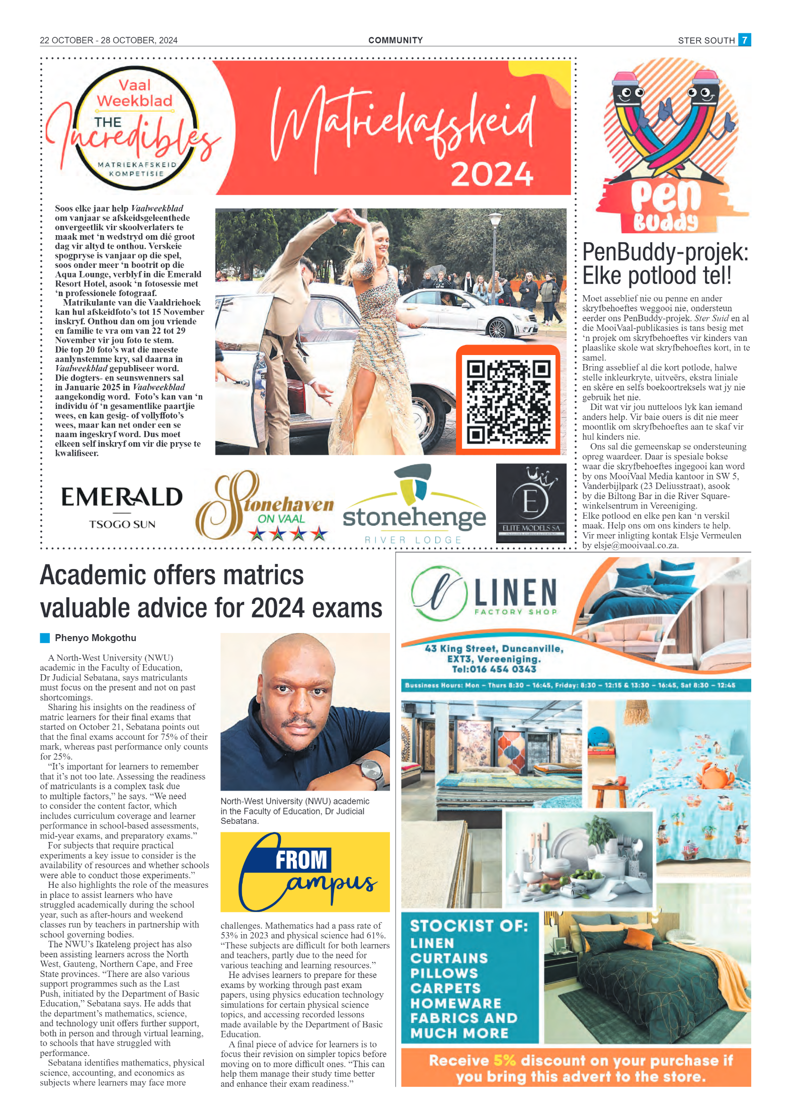 STER SOUTH 22 OCTOBER – 28 OCTOBER, 2024 page 7