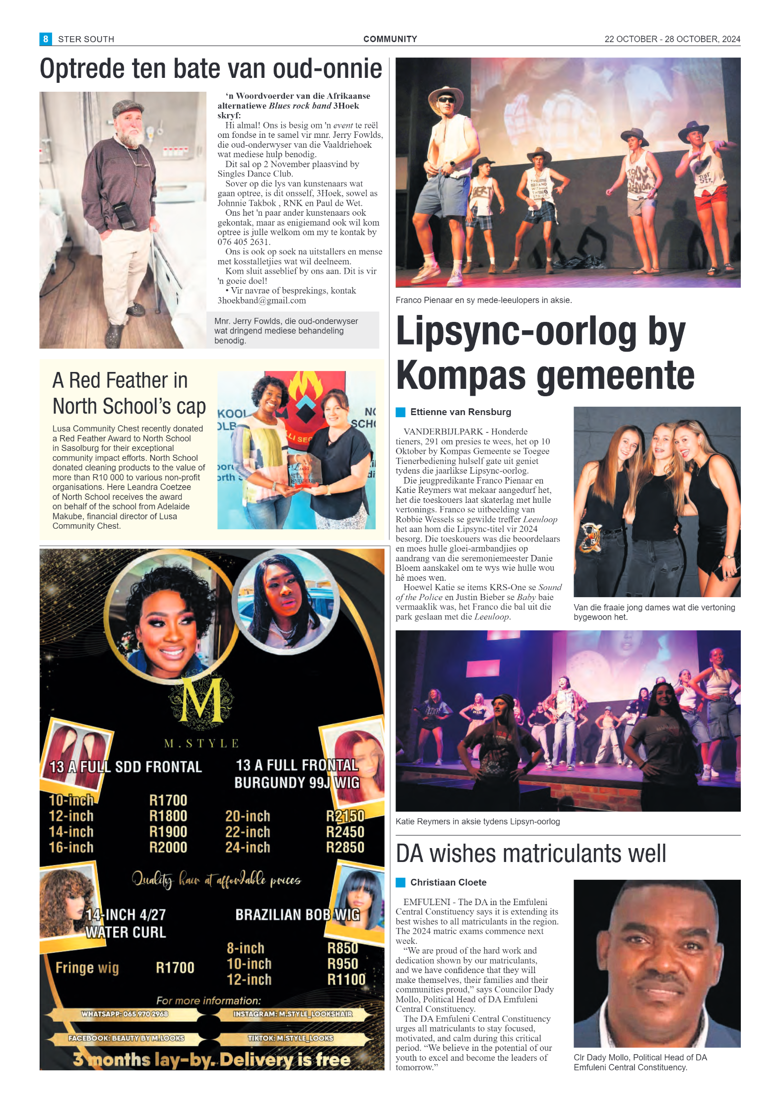 STER SOUTH 22 OCTOBER – 28 OCTOBER, 2024 page 8