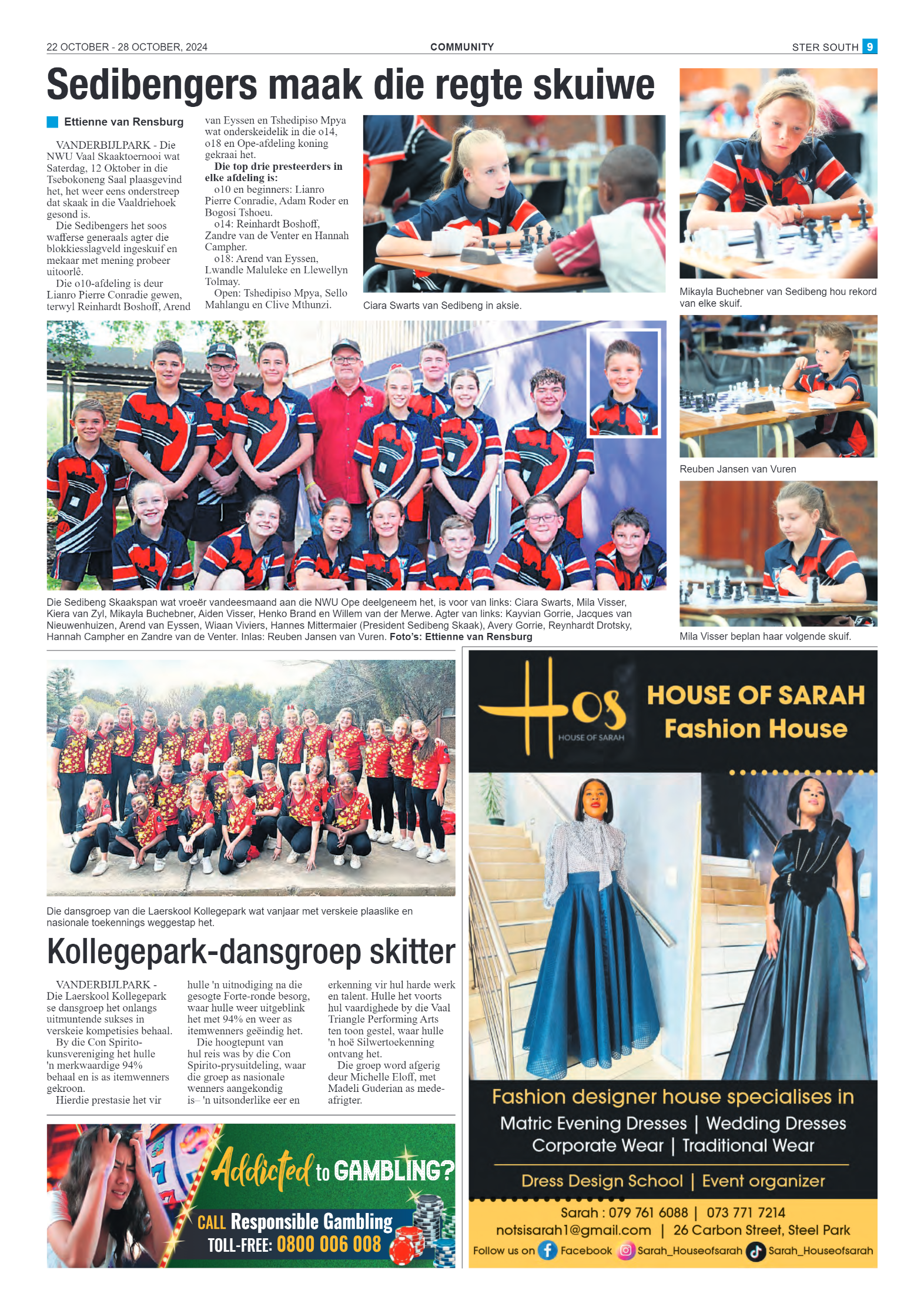 STER SOUTH 22 OCTOBER – 28 OCTOBER, 2024 page 9
