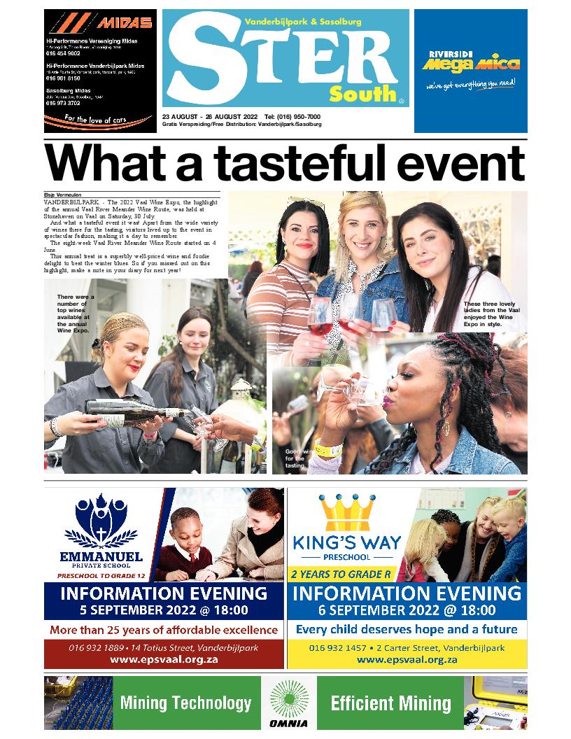 STER SOUTH 23 August – 26 August 2022 page 1