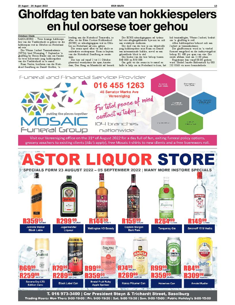 STER SOUTH 23 August – 26 August 2022 page 10