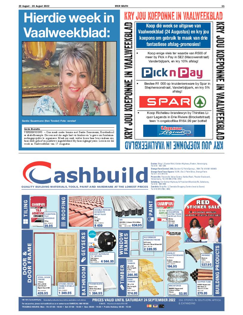 STER SOUTH 23 August – 26 August 2022 page 11