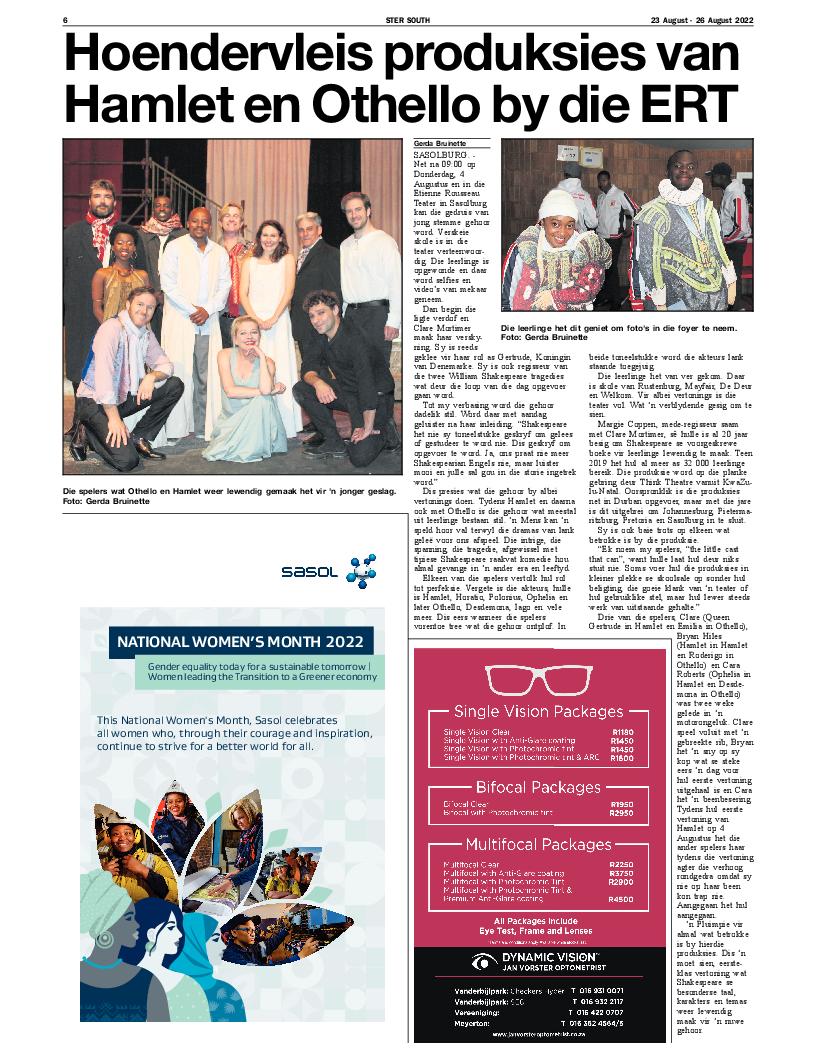 STER SOUTH 23 August – 26 August 2022 page 6