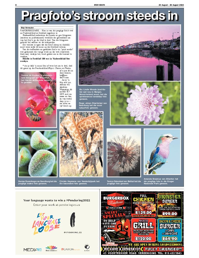STER SOUTH 23 August – 26 August 2022 page 8