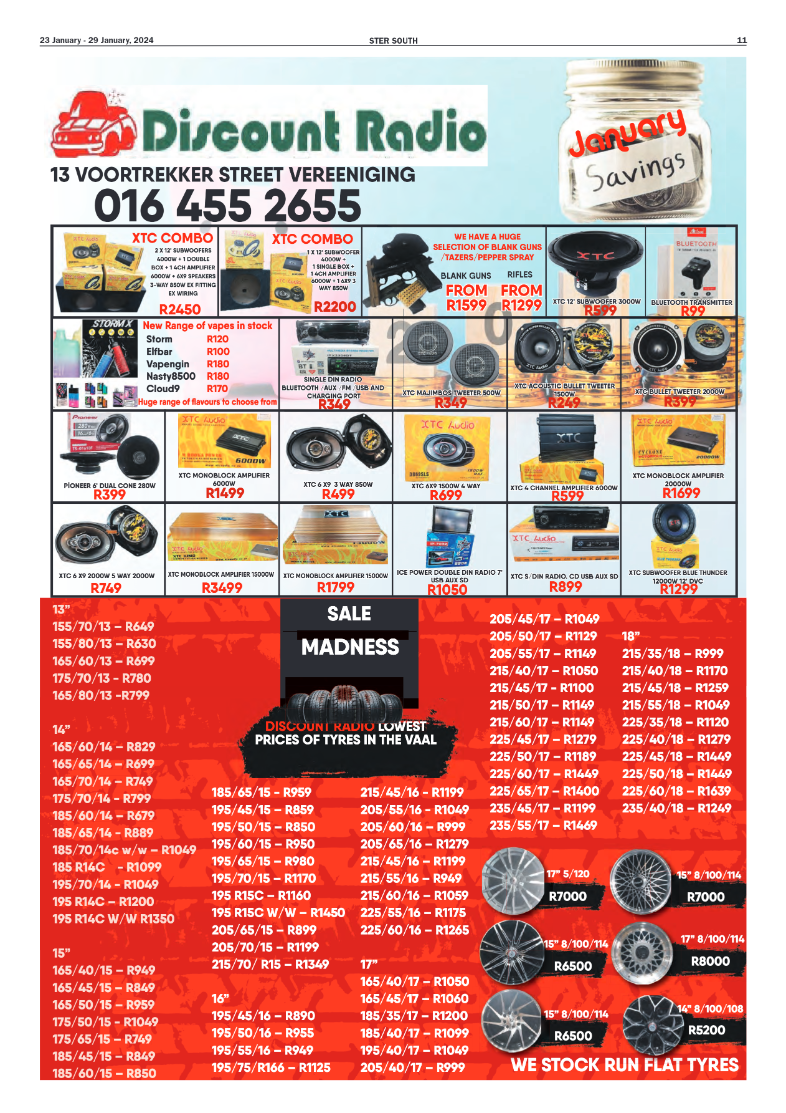 STER SOUTH 23 January – 29 January, 2024 page 11