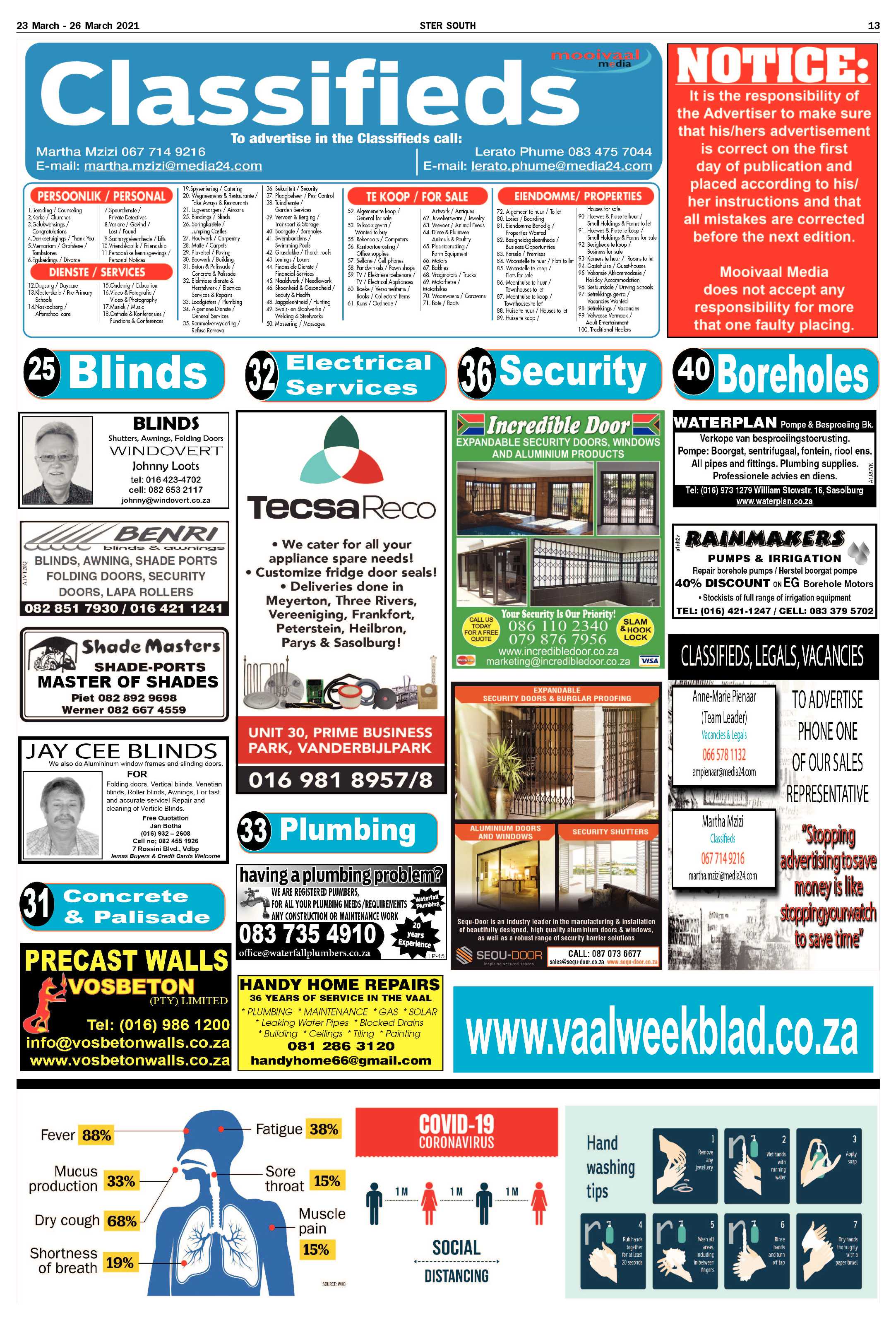 STER SOUTH 23 March – 26 March 2021 page 13