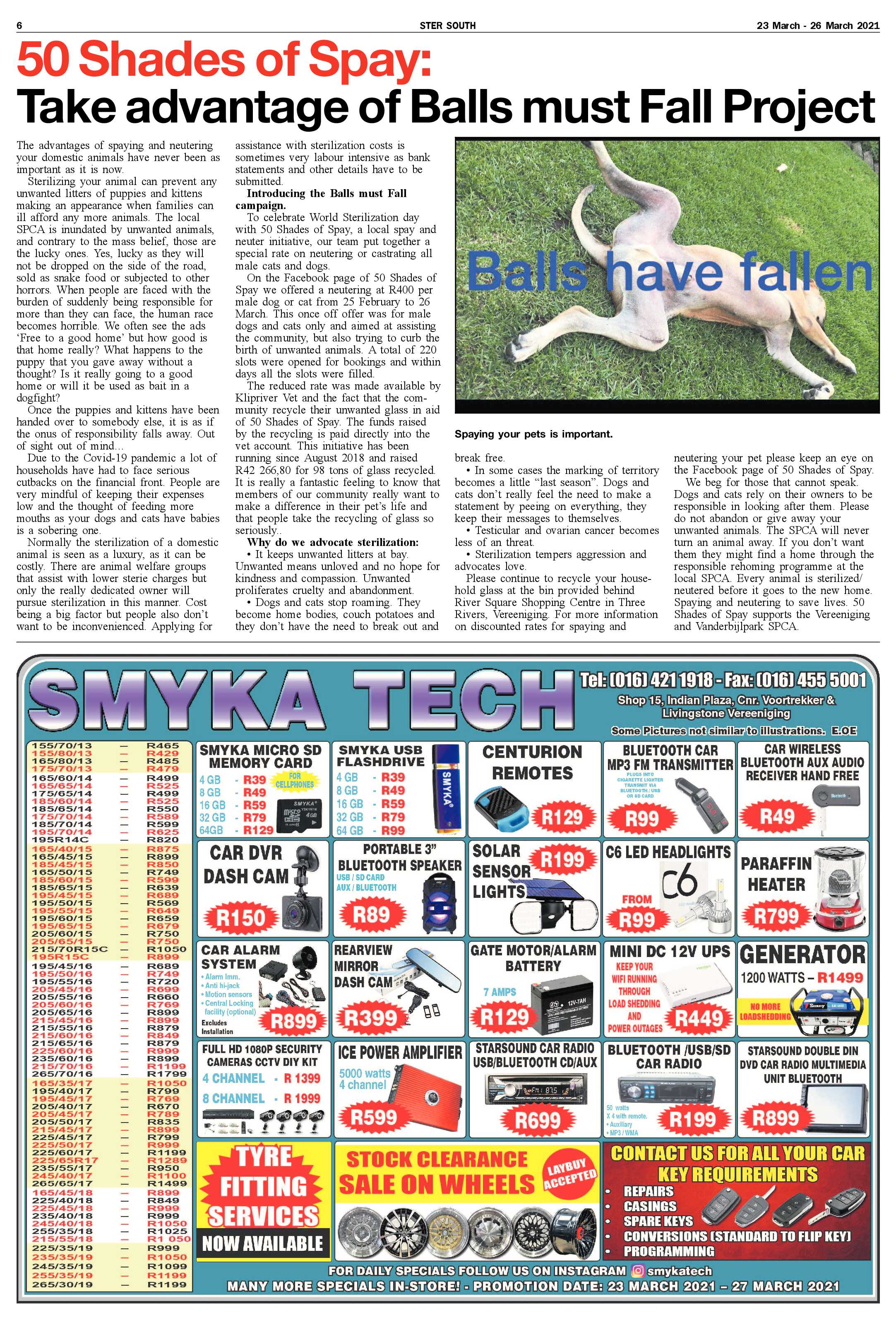 STER SOUTH 23 March – 26 March 2021 page 6