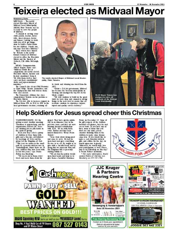 STER SOUTH 23 November – 26 November 2021 page 6