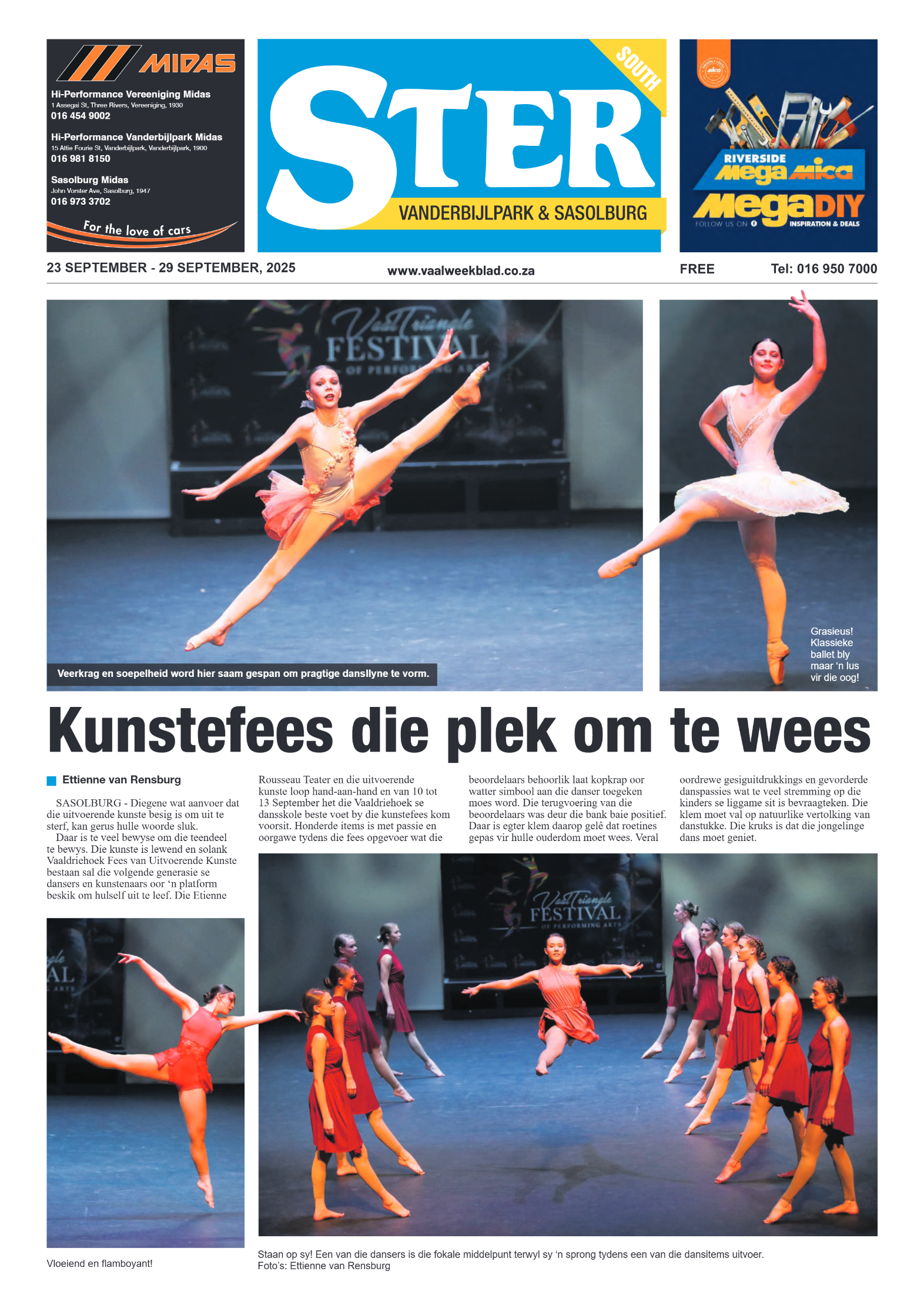 STER SOUTH 23 SEPTEMBER – 29 SEPTEMBER, 2025 page 1