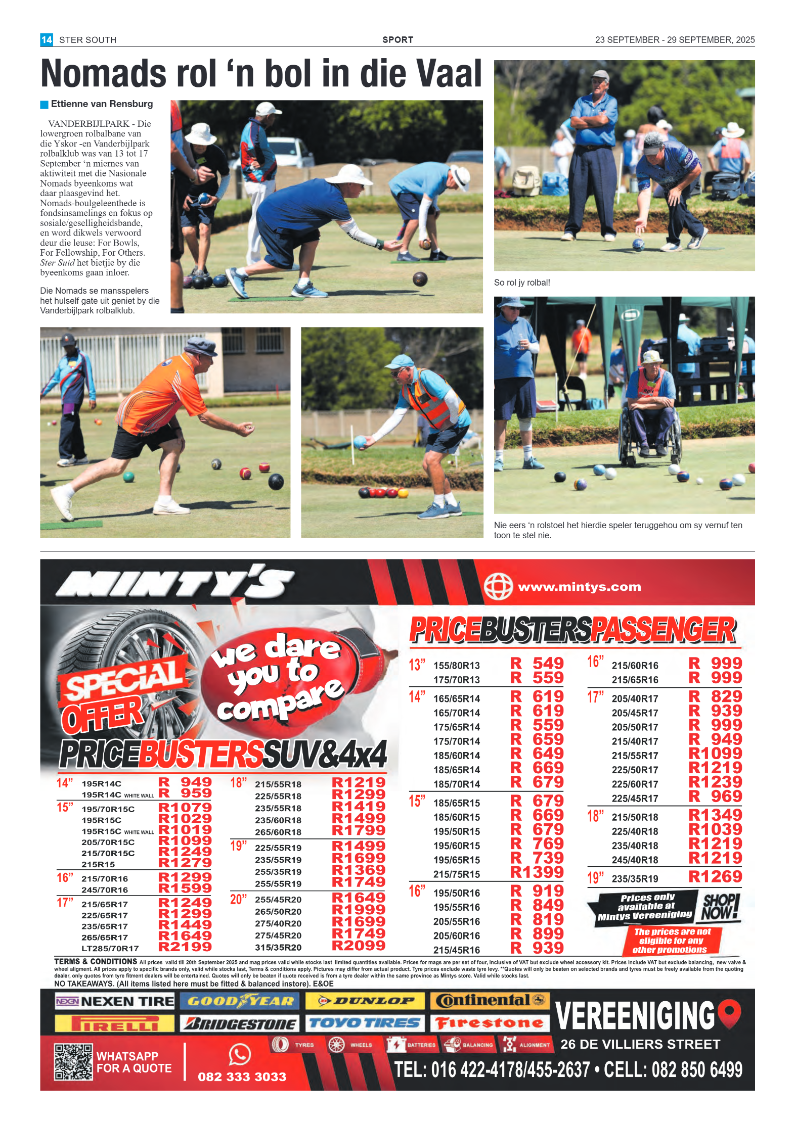STER SOUTH 23 SEPTEMBER – 29 SEPTEMBER, 2025 page 14
