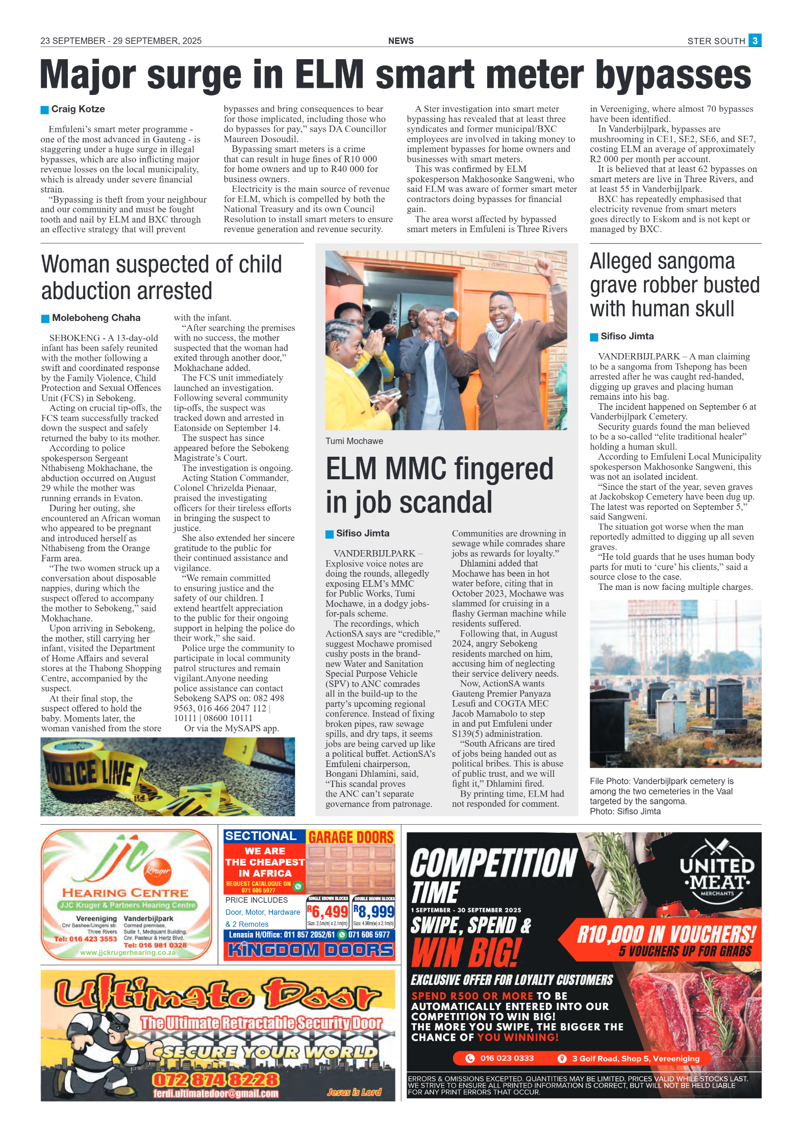 STER SOUTH 23 SEPTEMBER – 29 SEPTEMBER, 2025 page 3
