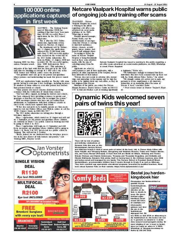 STER SOUTH 24 August – 27 August 2021 page 4