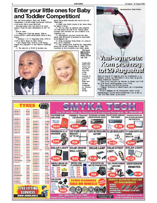 STER SOUTH 24 August – 27 August 2021 page 6