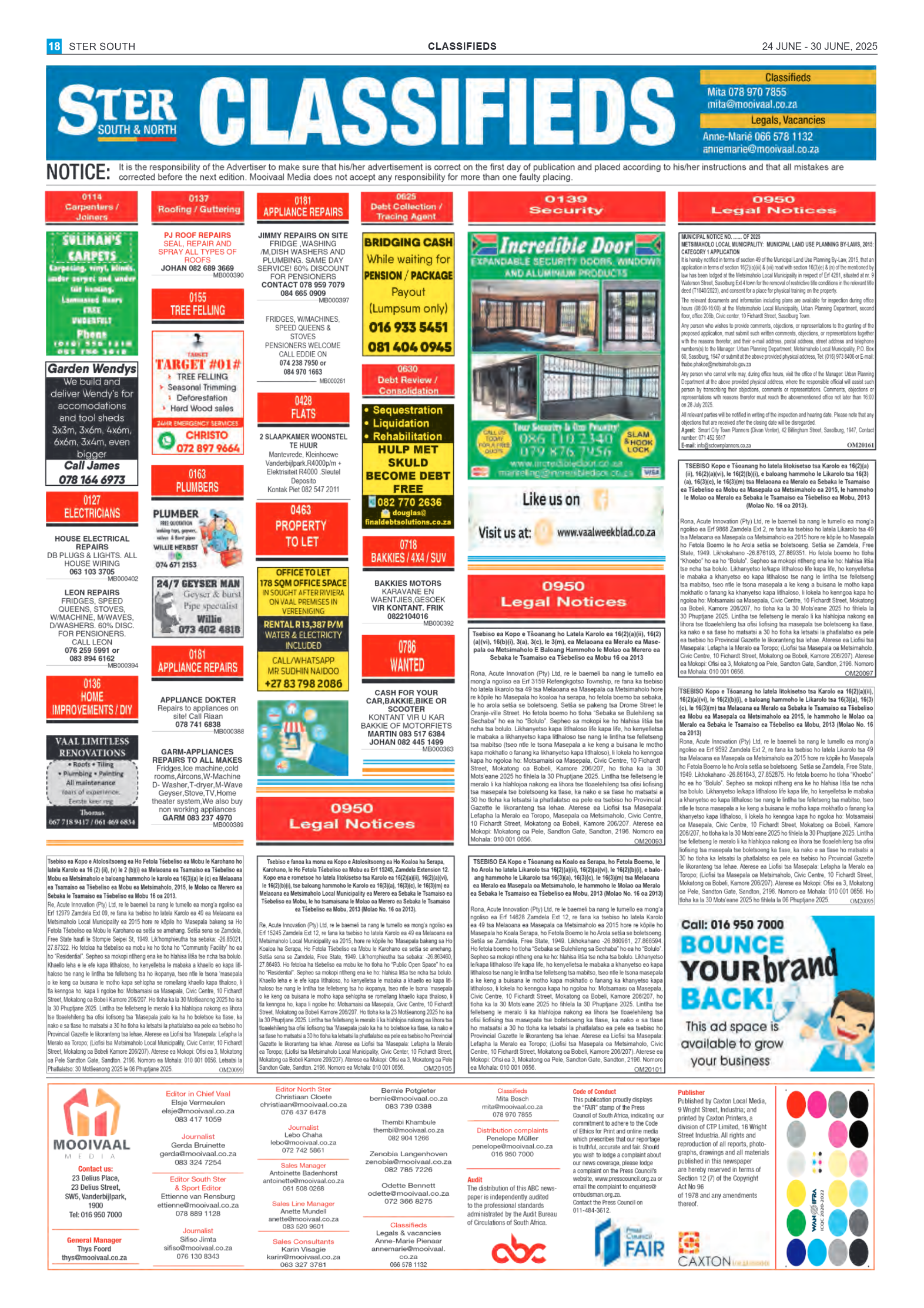 STER SOUTH 24 JUNE – 30 JUNE, 2025 page 14
