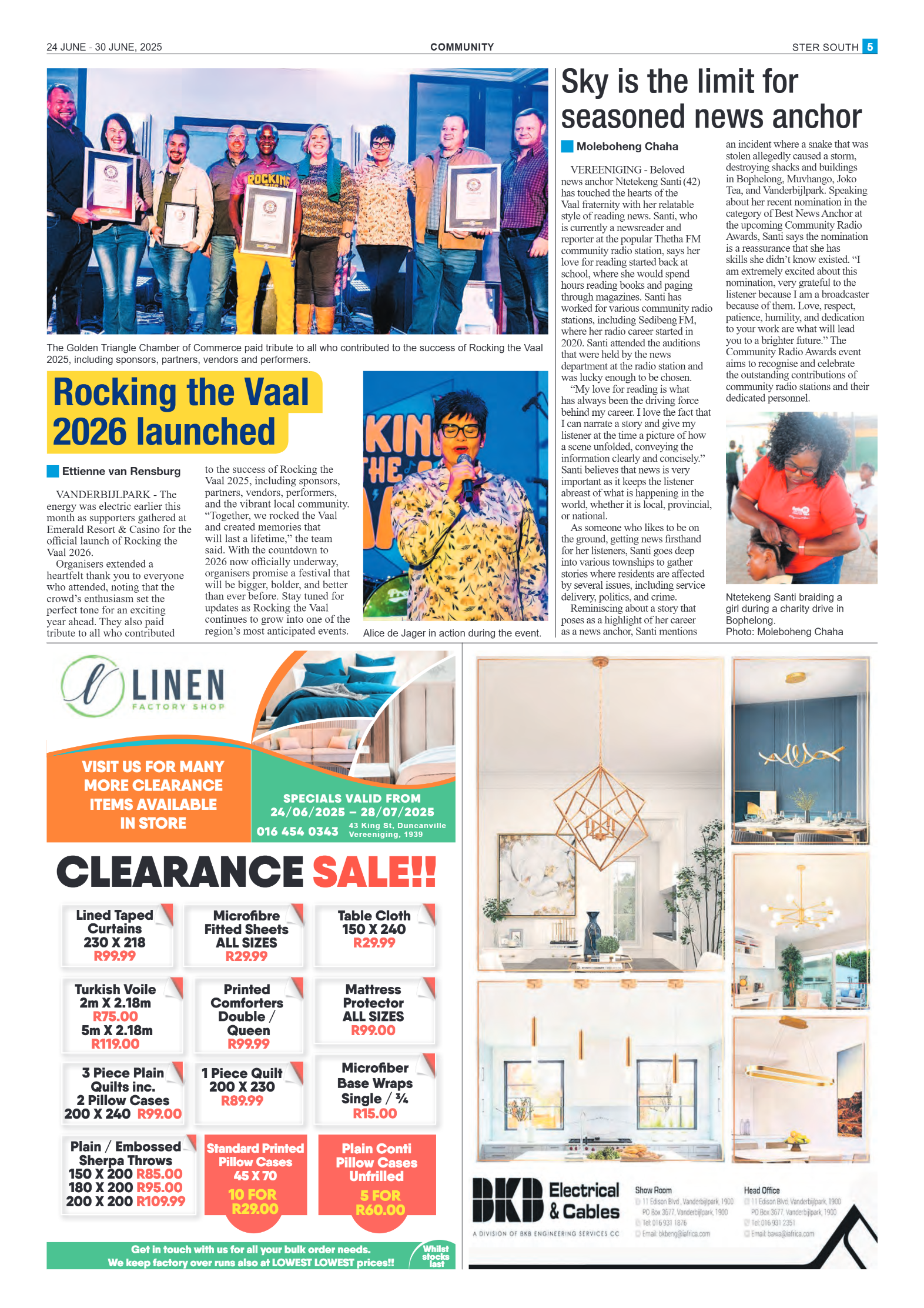STER SOUTH 24 JUNE – 30 JUNE, 2025 page 5