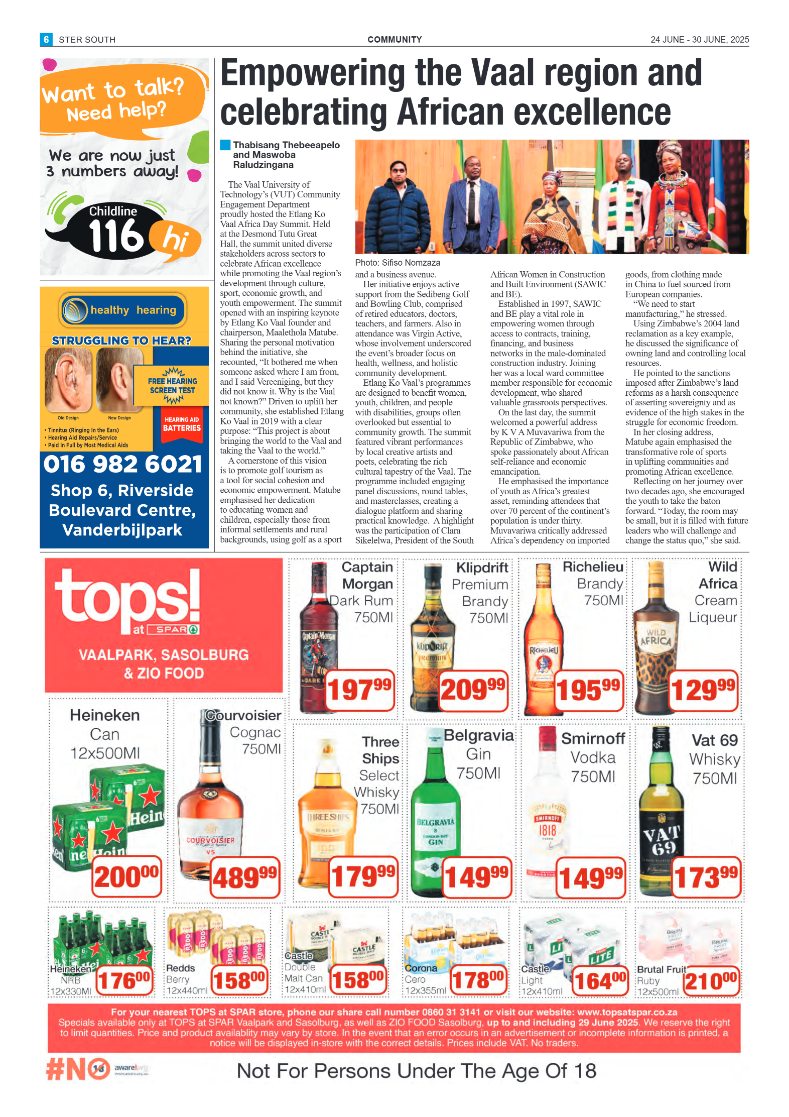 STER SOUTH 24 JUNE – 30 JUNE, 2025 page 6
