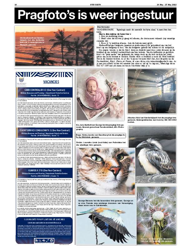 STER SOUTH 24 May – 27 May 2022 page 14