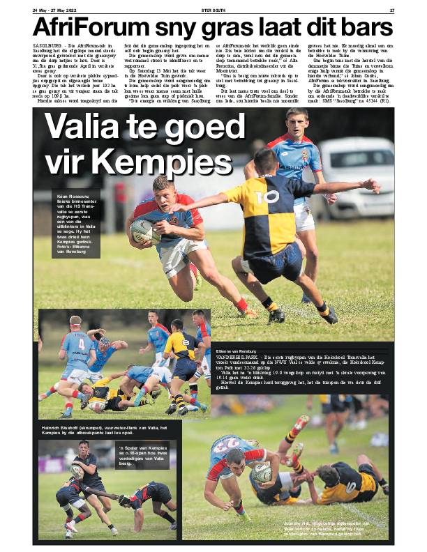 STER SOUTH 24 May – 27 May 2022 page 16