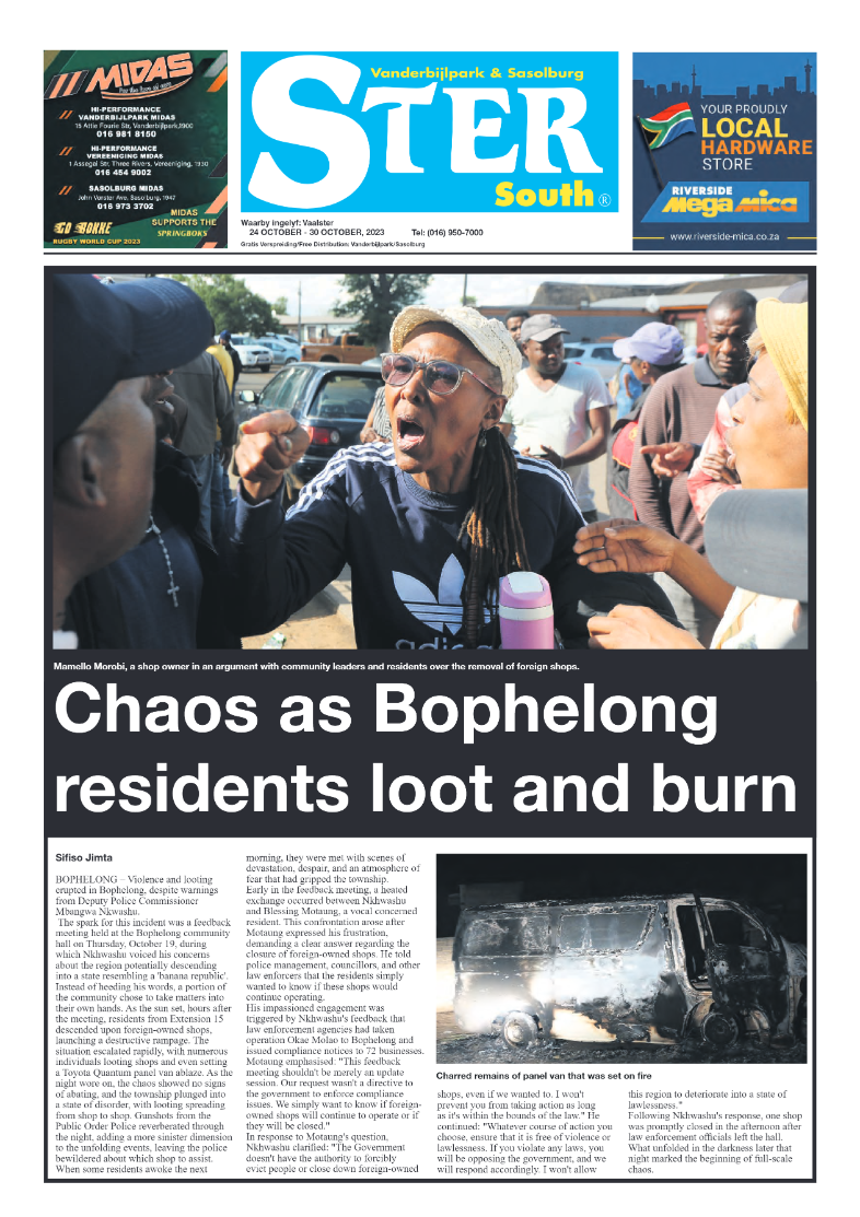 STER SOUTH 24 October – 30 October, 2023 page 1
