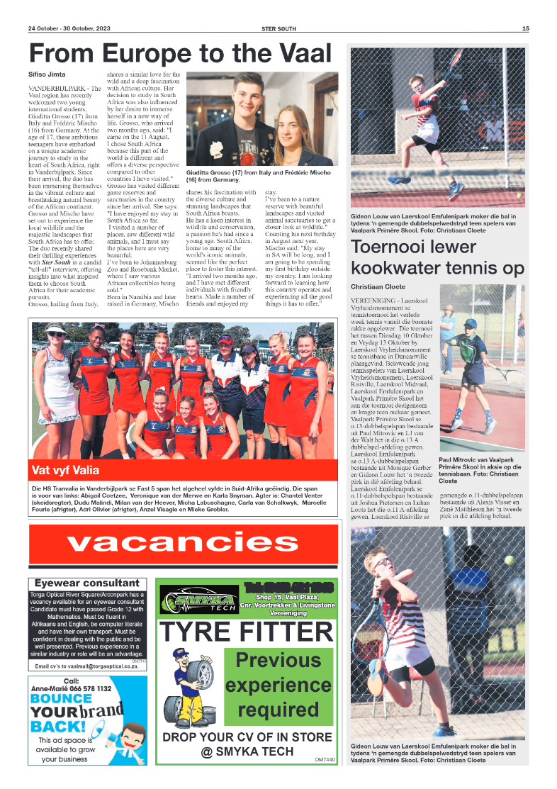 STER SOUTH 24 October – 30 October, 2023 page 15