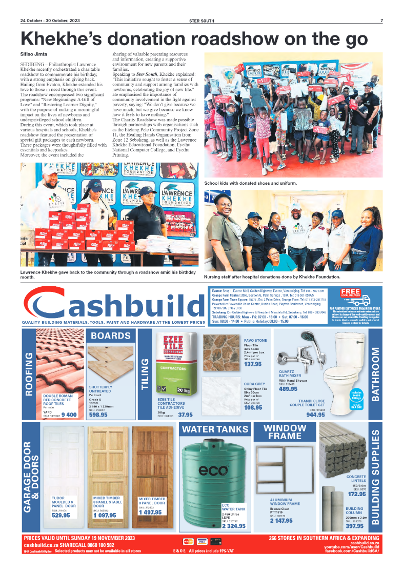 STER SOUTH 24 October – 30 October, 2023 page 7